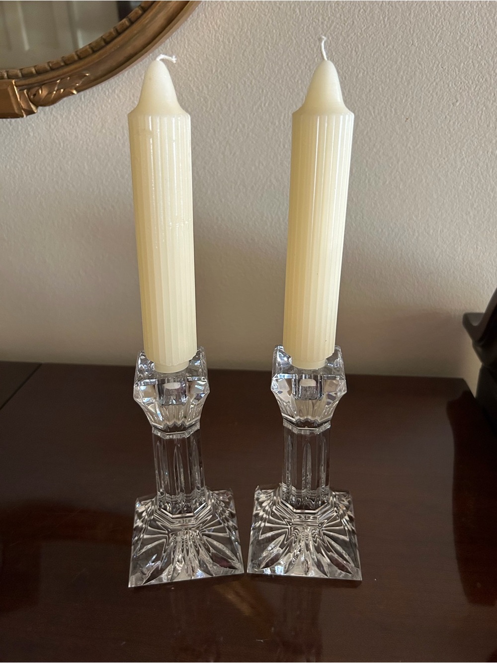 Waterford Crystal Candlestick Holders EUC - Picture 2 of 5